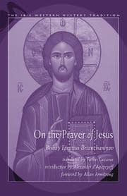 Tapa de On the prayer of Jesus