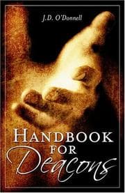 Tapa de Handbook for Deacons
