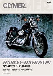 Tapa de Harley-Davidson sportsters, 1959-1985
