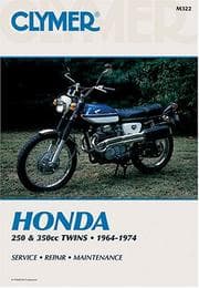 Tapa de Honda 250 & 350cc twins, 1964-1974