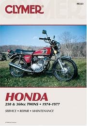 Tapa de Honda 250 & 360cc twins, 1974-1977