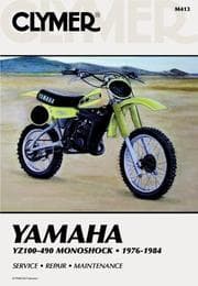 Tapa de Yamaha YZ100-490 Monoshock, 1976-1984