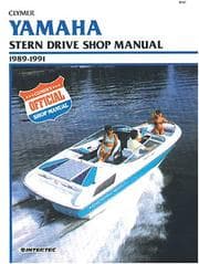 Tapa de Yamaha Stern Drive Shop Manual, 1989-1991