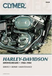 Tapa de Clymer Harley-Davidson Shovelheads, 1966-1984