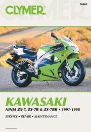 Tapa de Clymer Kawasaki ZX750, ZX7, ZX7R, ZX7RR ninja, 1991-1997