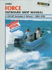 Tapa de Clymer Force outboard shop manual