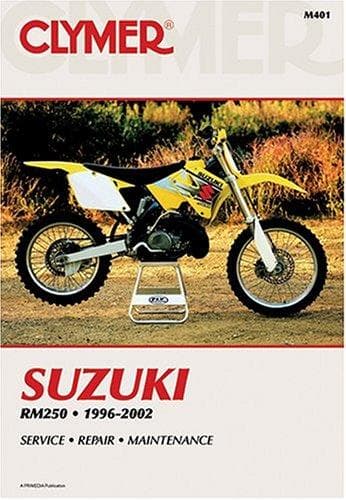 Tapa de Clymer Suzuki, RM 250, 1996-2002