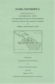 Tapa de The actinomorphic-flowered New World Lecythidaceae (Asteranthos, Gustavia, Grias, Allantoma & Cariniana)