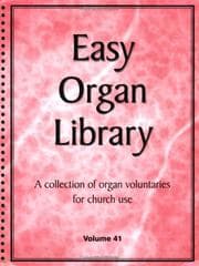 Tapa de Easy Organ Library Vol 41