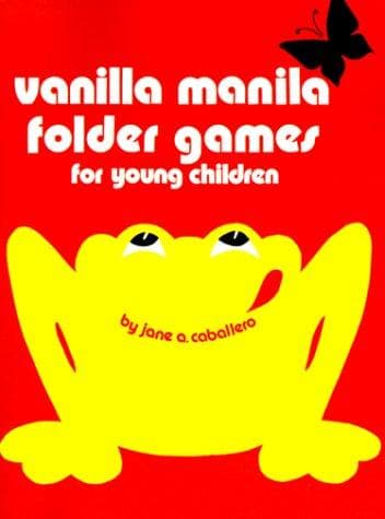 Tapa de Vanilla Manila Folder Games for Young Children