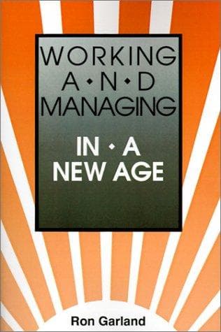 Tapa de Working and Managing in a New Age