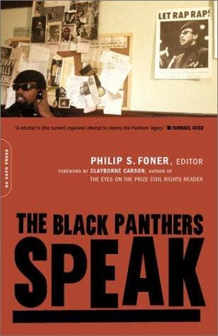 Tapa de The Black Panthers Speak