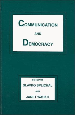 Tapa de Communication and Democracy