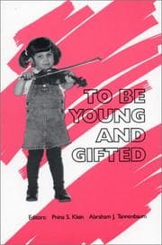 Tapa de To be young and gifted