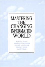 Tapa de Mastering the changing information world