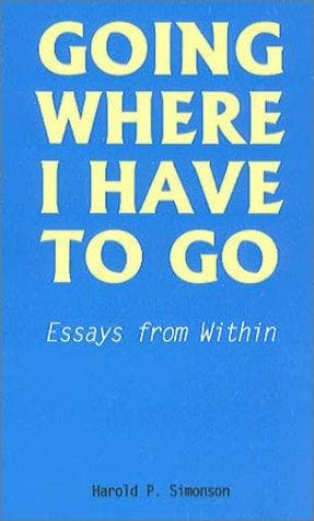 Tapa de Going where I have to go