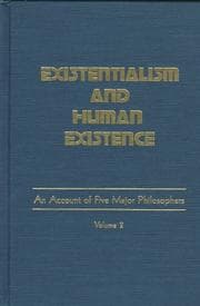 Tapa de Existentialism and human existence