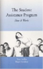 Tapa de Student Assistance Program