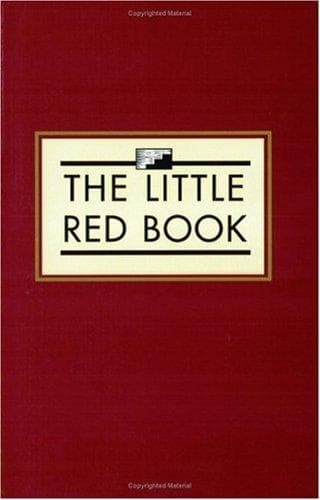 Tapa de The little red book