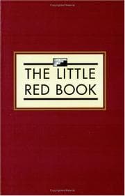 Tapa de The little red book