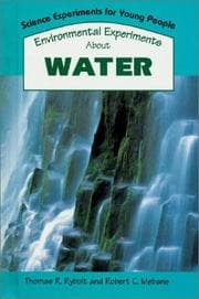 Tapa de Environmental experiments about water