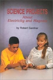 Tapa de Science projects about electricity and magnets