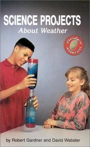 Tapa de Science projects about weather