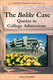 Tapa de The Bakke case
