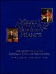 Tapa de Jefferson's America & Napoleon's France