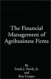 Tapa de The Financial Management of Agribusiness Firms