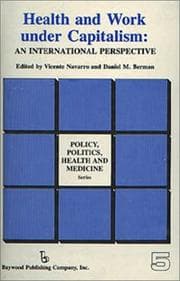 Tapa de Health and work under capitalism