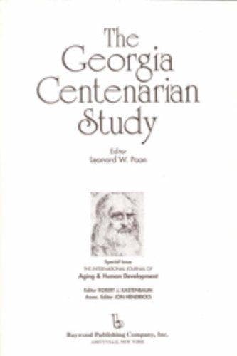 Tapa de The Georgia centenarian study