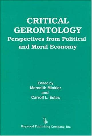 Tapa de Critical gerontology