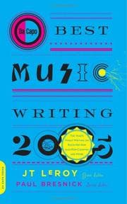 Tapa de Da Capo Best Music Writing 2005