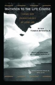 Tapa de Invitation to the Life Course