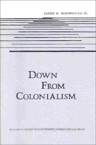 Tapa de Down from colonialism