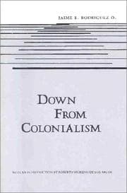 Tapa de Down from colonialism
