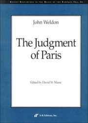 Tapa de The Judgment of Paris (Recent Researches in the Music of the Baroque Era)