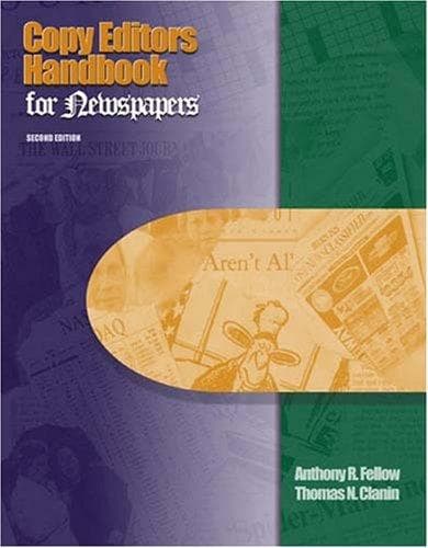 Tapa de Copy Editors Handbook for Newspapers