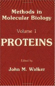 Tapa de Methods in Molecular Biology, Volume 1