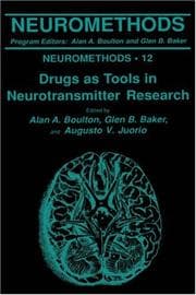 Tapa de Drugs As Tools in Neurotransmitter Research