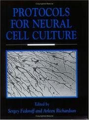 Tapa de Protocols for neural cell culture