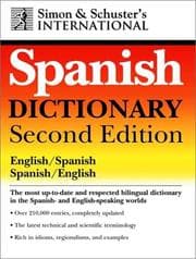 Tapa de Simon & Schuster's International Spanish Dictionary