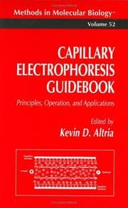 Tapa de Capillary Electrophoresis Guidebook