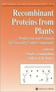 Tapa de Recombinant proteins from plants