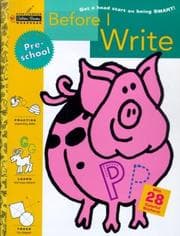 Tapa de Before I Write (Preschool) (Step Ahead)