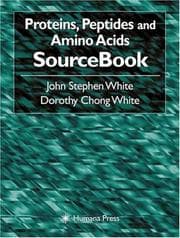 Tapa de Proteins, peptides, and amino acids sourcebook