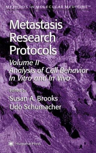 Tapa de Metastasis Research Protocols, Volume II