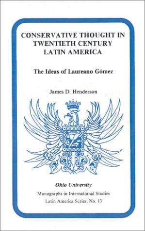 Tapa de Conservative Thought Latin Amer