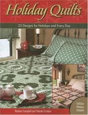 Tapa de Holiday quilts